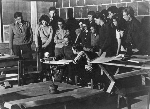 Josef Albers au Black Mountain College en 1948