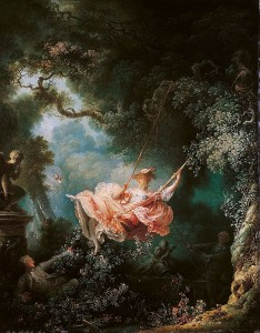 Fragonard - Les Hasards heureux de l'escarpolette,